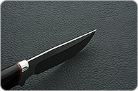 Нож Сталкер граб - черное дерево, 95х18, алюминий : фото 7