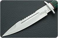 Нож Спас-6 стабилизированный кап, 95х18, алюминий : фото 3