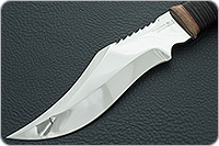 Нож Лапа-2 наборная кожа, 95х18, текстолит : фото 3