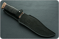 Нож Лапа-2 наборная кожа, 95х18, текстолит : фото 9