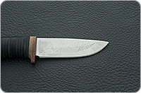 Нож Малек-2 наборная кожа, текстолит, без золочения : фото 7