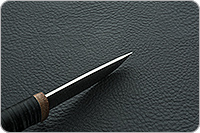 Нож Малек-2 наборная кожа, текстолит, без золочения : фото 9