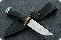 Нож Малек-2 наборная кожа, текстолит, без золочения : фото 10