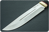 Нож Таежный-2 наборная кожа, 95х18, латунь : фото 3