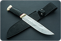 Нож Таежный-2 наборная кожа, 95х18, латунь : фото 10