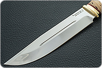 Нож Таежный-2 береста, 95х18, латунь : фото 3