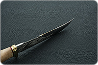 Нож Катран кап березовый, 95х18, латунь : фото 8