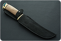 Нож Катран кап березовый, 95х18, латунь : фото 10