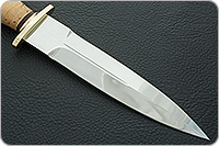 Кинжал охотничий-С береста, 95х18, латунь : фото 4