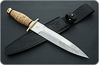 Кинжал охотничий-С береста, 95х18, латунь : фото 8