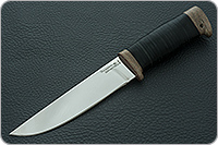 Нож Монблан наборная кожа, 95х18, текстолит : фото 2