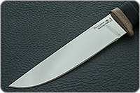 Нож Монблан наборная кожа, 95х18, текстолит : фото 3