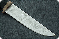 Нож Монблан наборная кожа, 95х18, текстолит : фото 4