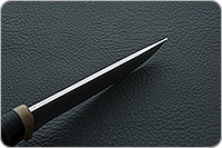 Нож Монблан наборная кожа, 95х18, текстолит : фото 8