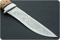 Нож Дикси  береста, 95х18, алюминий : фото 4