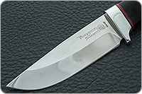 Нож Малек-2 граб - черное дерево, 95х18, алюминий : фото 3