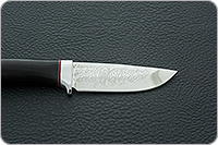 Нож Малек-2 граб - черное дерево, 95х18, алюминий : фото 7