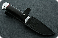 Нож Малек-2 граб - черное дерево, 95х18, алюминий : фото 11