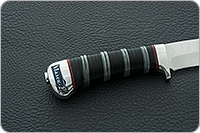 Нож Малек-2 наборная кожа, 95х18, алюминий : фото 5