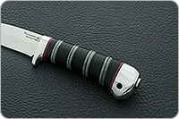 Нож Малек-2 наборная кожа, 95х18, алюминий : фото 6