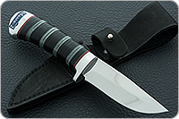 Нож Малек-2 наборная кожа, 95х18, алюминий : фото 8