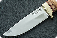 Нож Малек-2 береста, 95х18, латунь : фото 3