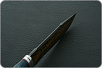 Нож Тайга стабилизированный кап, дамаск, алюминий : фото 8