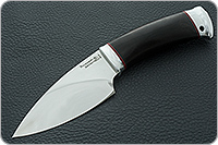 Нож Утес граб - черное дерево, 95х18, алюминий : фото 2