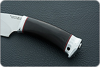 Нож Утес граб - черное дерево, 95х18, алюминий : фото 6