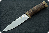 Нож Fox-1 (Фокс-1) орех, 95х18, текстолит : фото 2