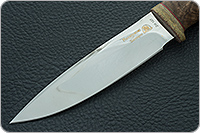 Нож Fox-1 (Фокс-1) орех, 95х18, текстолит : фото 3