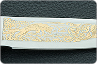 Нож Fox-1 (Фокс-1) орех, 95х18, текстолит : фото 8