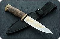 Нож Fox-1 (Фокс-1) орех, 95х18, текстолит : фото 10