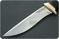 Нож Дикси наборная кожа, 95х18, латунь : фото 3