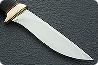 Нож Дикси наборная кожа, 95х18, латунь : фото 4