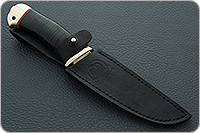 Нож Дикси наборная кожа, 95х18, латунь : фото 9