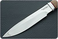 Нож Fox-2 (Фокс-2)  орех, 95х18, алюминий : фото 3