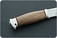 Нож Fox-2 (Фокс-2)  орех, 95х18, алюминий : фото 5