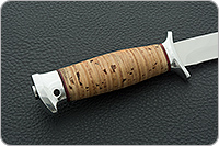 Нож Разведчик береста, алюминий, без золочения : фото 5