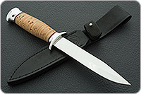 Нож Разведчик береста, алюминий, без золочения : фото 9