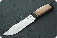 Нож Тайга орех, 95х18, текстолит : фото 2