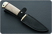 Нож Малек-2 кап березовый, латунь, без золочения : фото 9