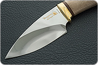 Нож Утес кап березовый, 95х18, латунь : фото 3