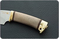 Нож Утес кап березовый, 95х18, латунь : фото 6