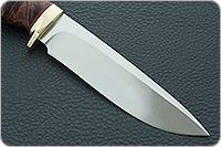 Нож Артыбаш стабилизированный кап, 95х18, латунь : фото 4