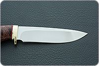 Нож Артыбаш стабилизированный кап, 95х18, латунь : фото 7