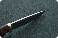 Нож Артыбаш стабилизированный кап, 95х18, латунь : фото 8