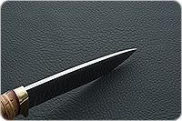 Нож Артыбаш береста, 95х18, латунь : фото 8