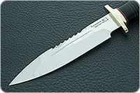 Нож Спас-6 наборная кожа, латунь, без золочения : фото 3