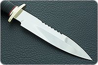 Нож Спас-6 наборная кожа, латунь, без золочения : фото 4